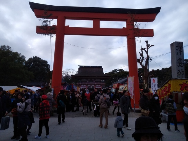 初詣　津島神社編